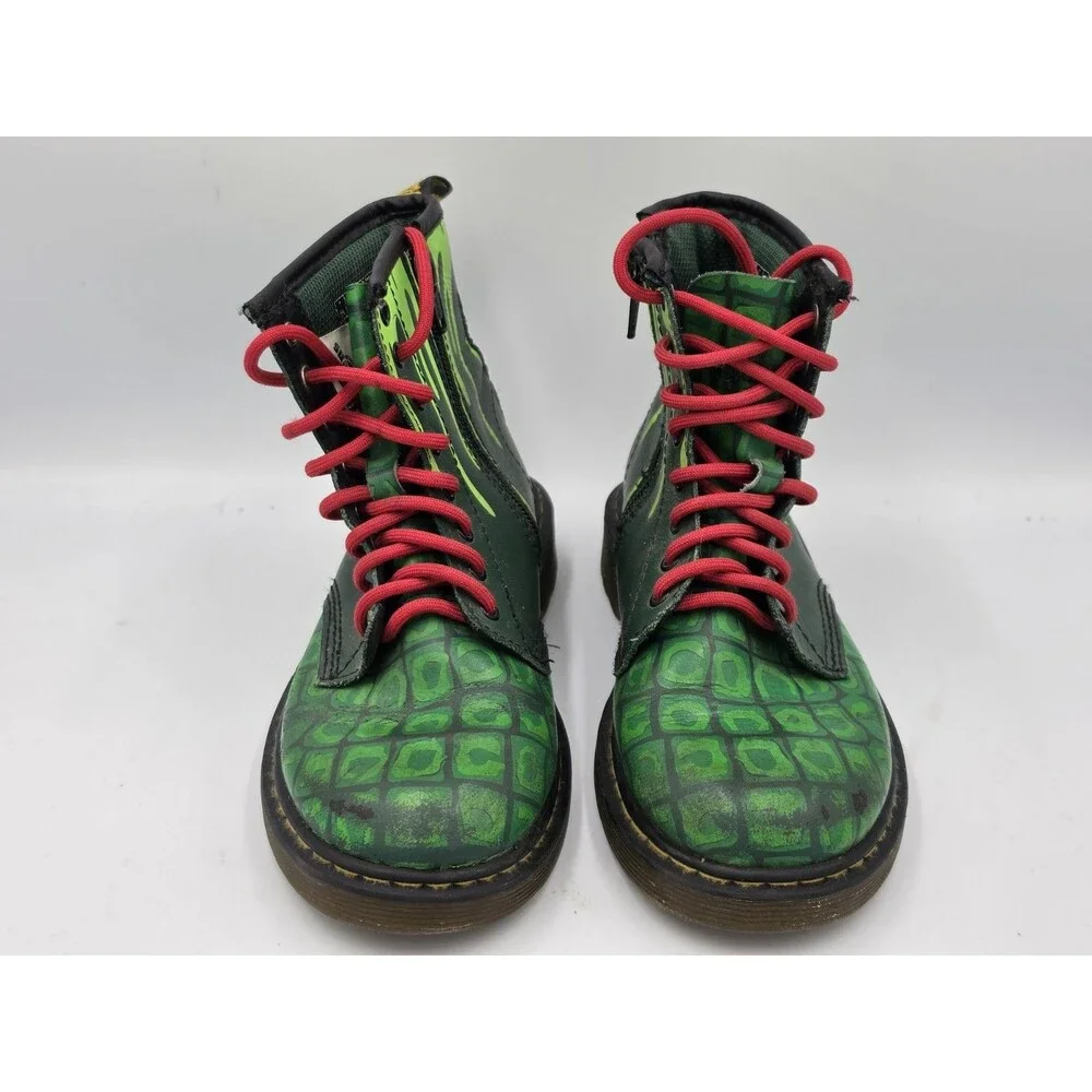 Doc Martens X Teenage Mutant Ninja Turtle TMNT Raphael Junior Size 2 US